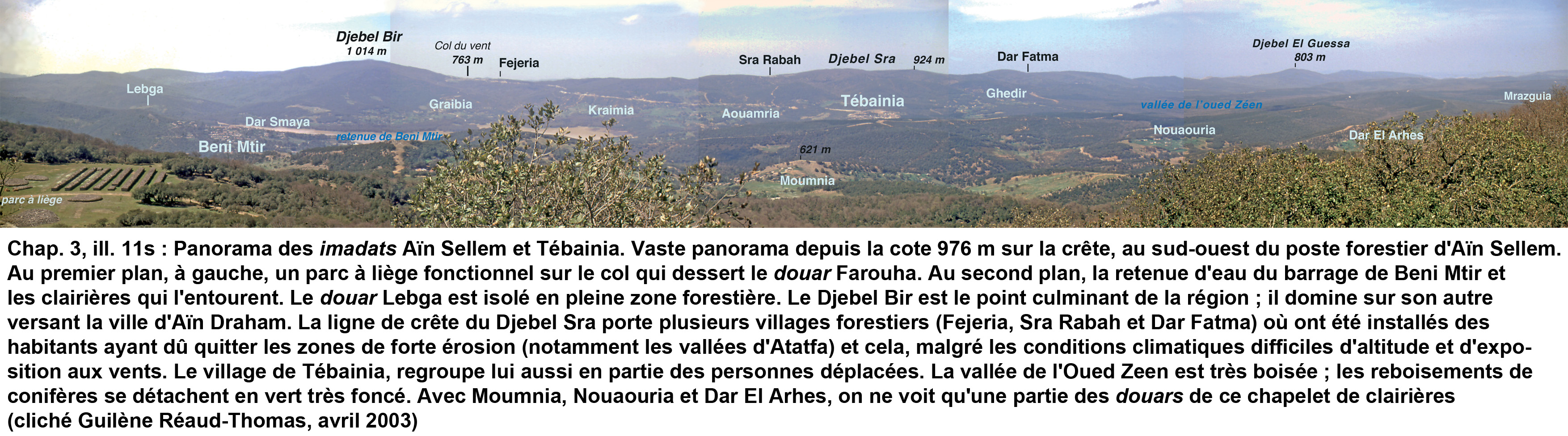 11s- Panorama des imadats Aïn Sellem et Tébainia